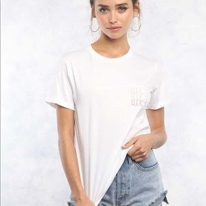 FLETCH EMBROIDERED TEE Size: M